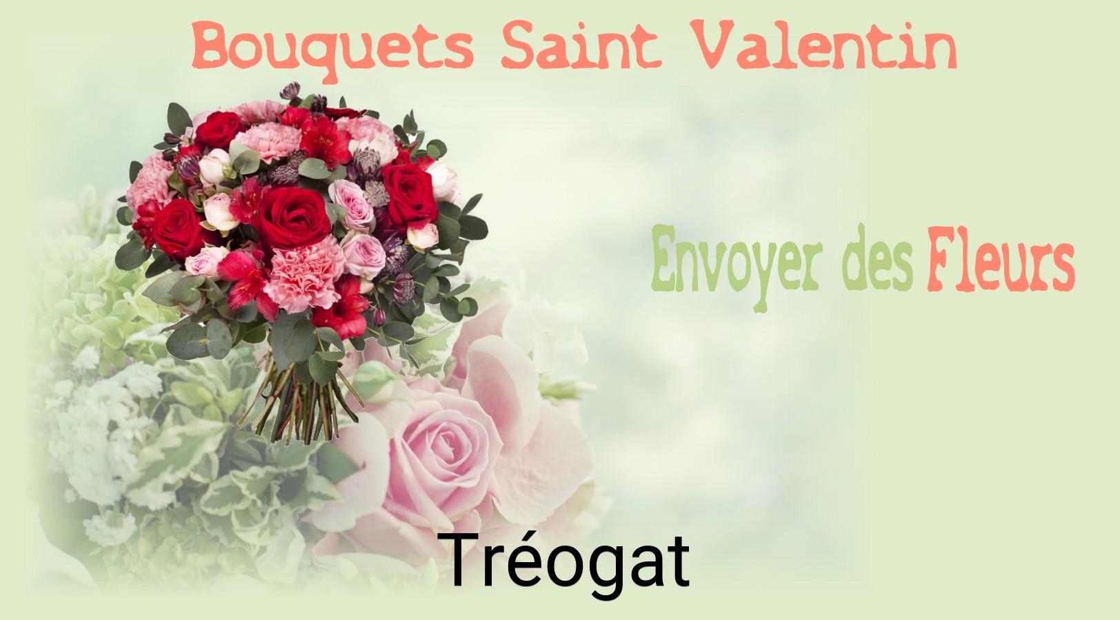 Roses de Saint-Valentin livrées à Tréogat